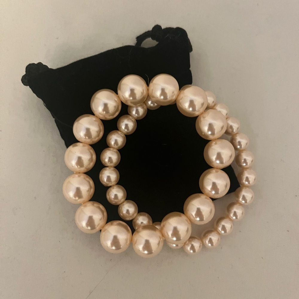 Faux Pearl Bracelets Women’s Jewelry Accessories